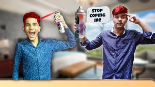 COPYING MY BESTFRIEND FOR 24 HOUR || *gone wrong* 🤯