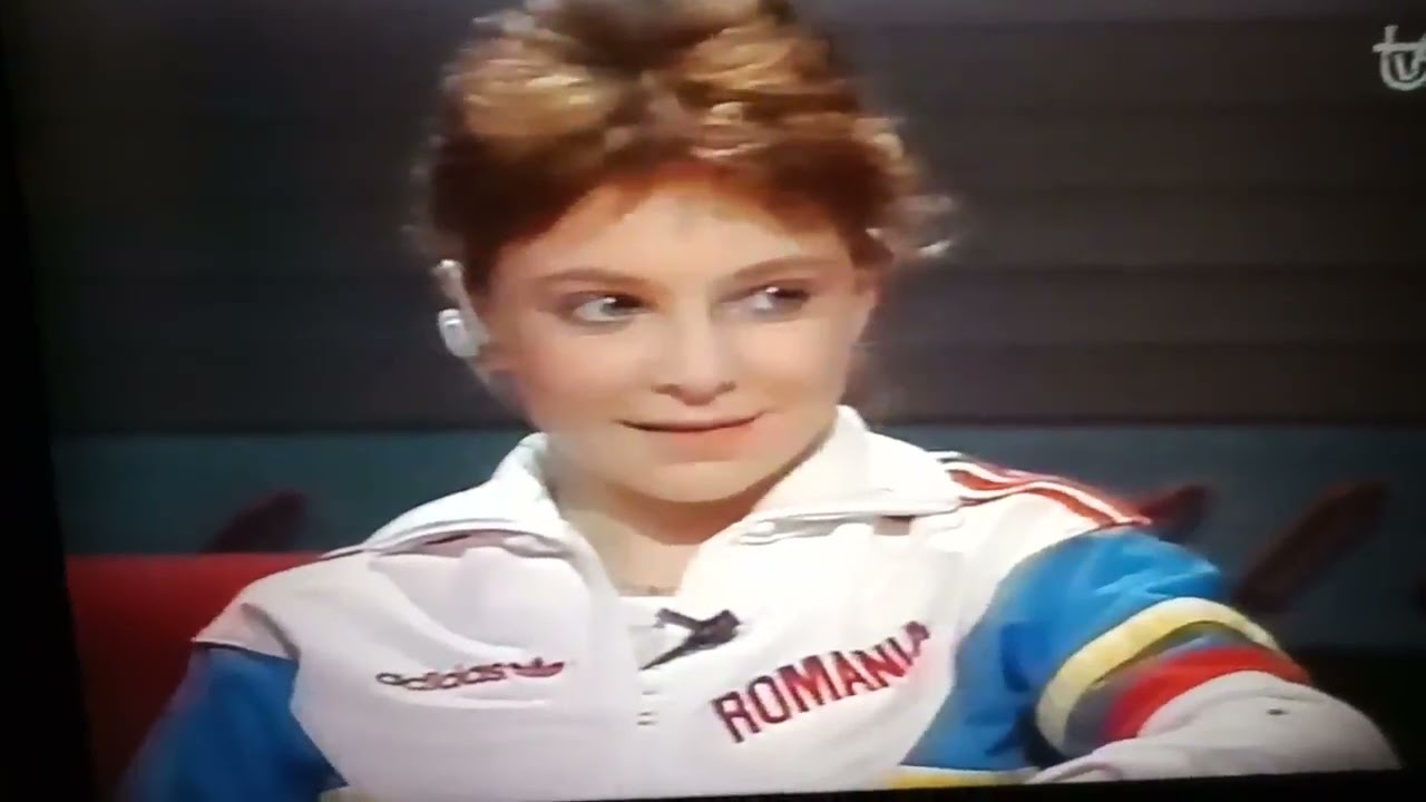 Daniela Silivas - lovely & funny interviu 1989. She is adorable!