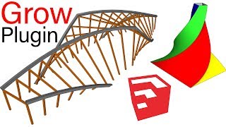 Move Copy Rotate & Scale Together With Grow Plugin in SketchUp | Part 2