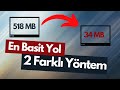 Kalite Kaybı Olmadan Video Boyutu Küçültme - 2 Faklı Yöntem