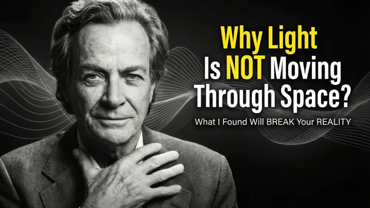 Why Light Is NOT Moving Through Space? What I Found Will BREAK Your REALITY