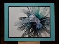 Mermaid Flower:  An alcohol ink tutorial