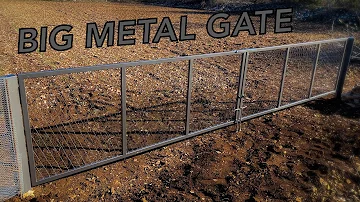 Making Big Metal Gate (Dual swing)