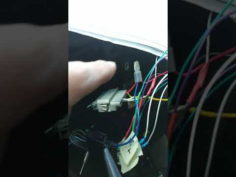 2001 Dodge Dakota radio replacement (purple/yellow wire explanation)