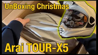 Arai Tour X5 Motorcycle helmet – Unboxing the Christmas gift!