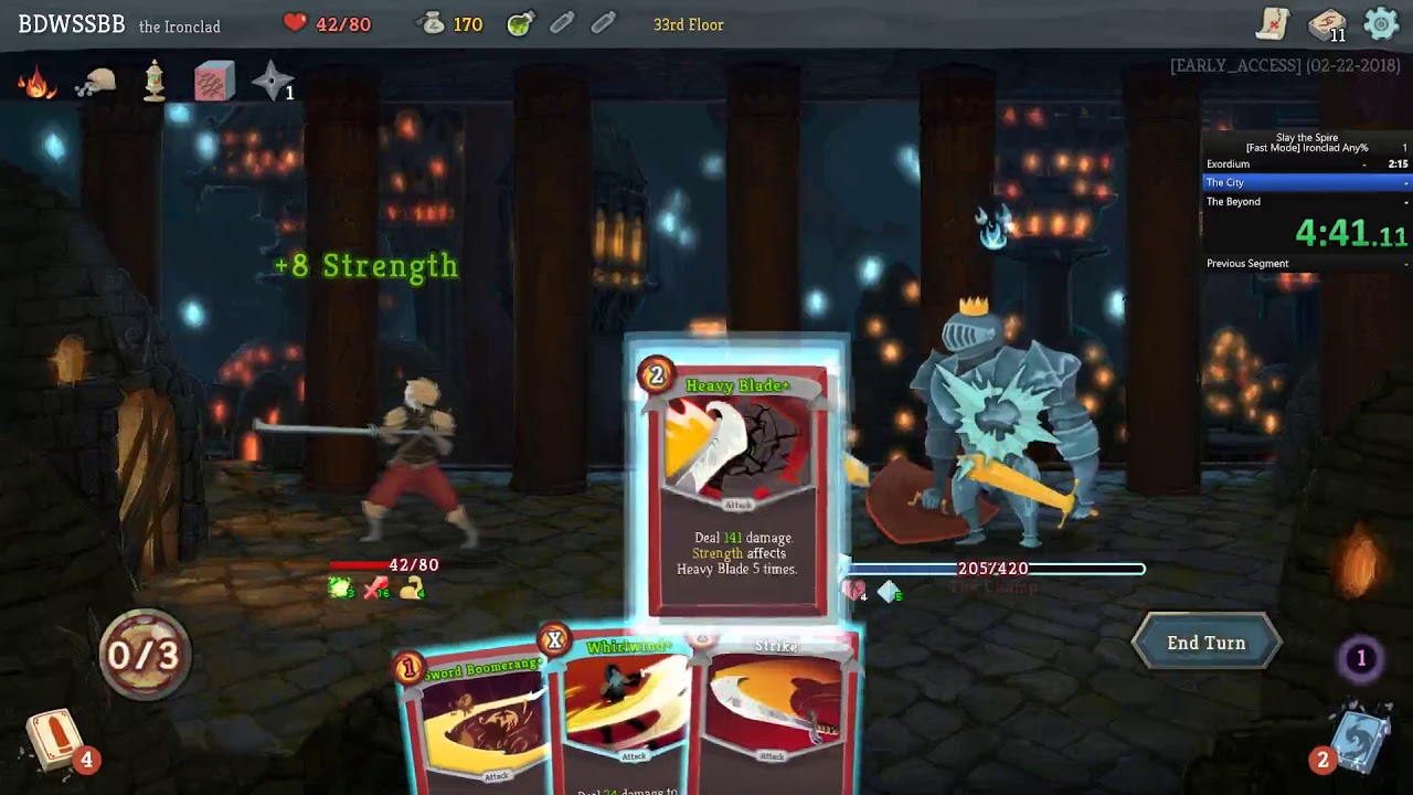 영상) 전사 스피드런 6분 59초 - 슬레이 더 스파이어 마이너 갤러리