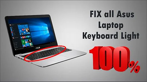 How to FIX all Asus Laptop Keyboard Light Not Working (No Light keyboard Backlight ) 2020.