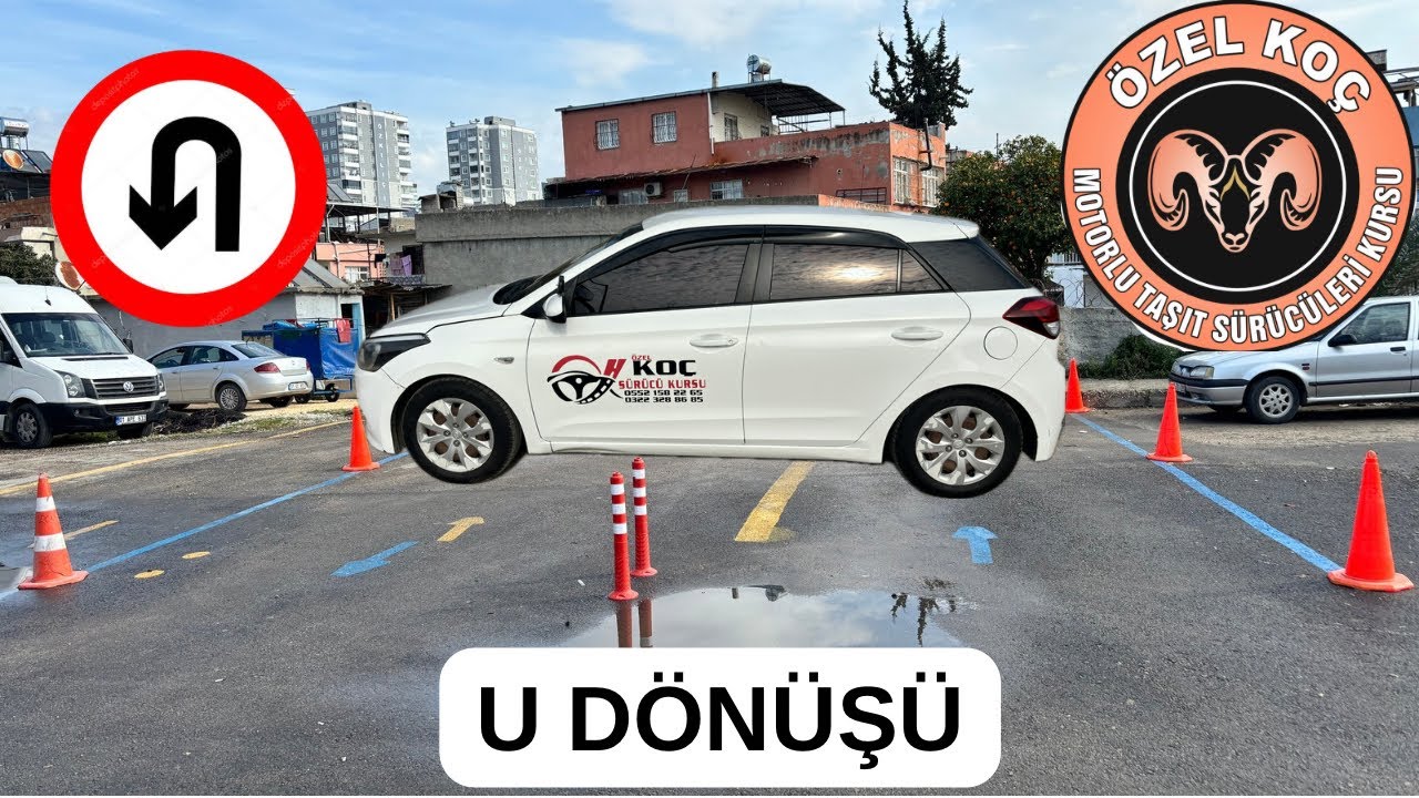 U Dönüşü Nasıl Yapılır? I Sürücü Kursları Direksiyon Sınavı