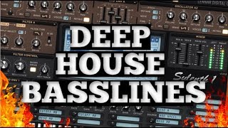 MAKE DEEP HOUSE BASSLINES IN 1 MINUTE [SYLENTH1]
