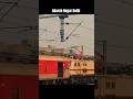 Cinematic view of Adrah Nagar delhi #train