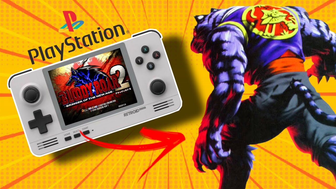 RETROID POCKET 2 TESTANDO JOGOS DE PS1