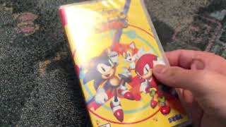 Sonic Mania Nintendo Switch Unboxing