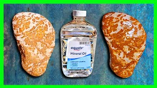 Polish Rocks Without a Tumbler: DIY Mineral Oil Method