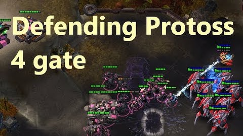 StarCraft 2 POV #23 - Defending Protoss 4 Gate