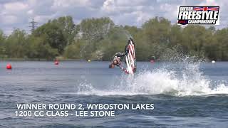 Lee Stone -1st place 1200cc class Round 2 BFC Wyboston Lakes May 2019 - jetski freestyle