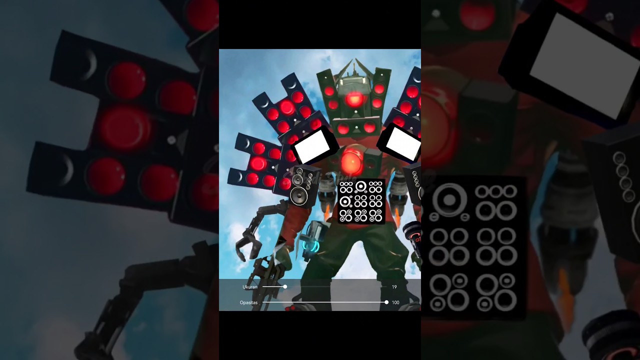 Creating New Upgraded Titan Speakerman With Full Power Equipments 