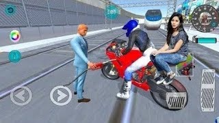 ✅3D Driving Class Simulator - Bullet Train Vs Motorbike - Bike Driving Game - Android Gameplay screenshot 5