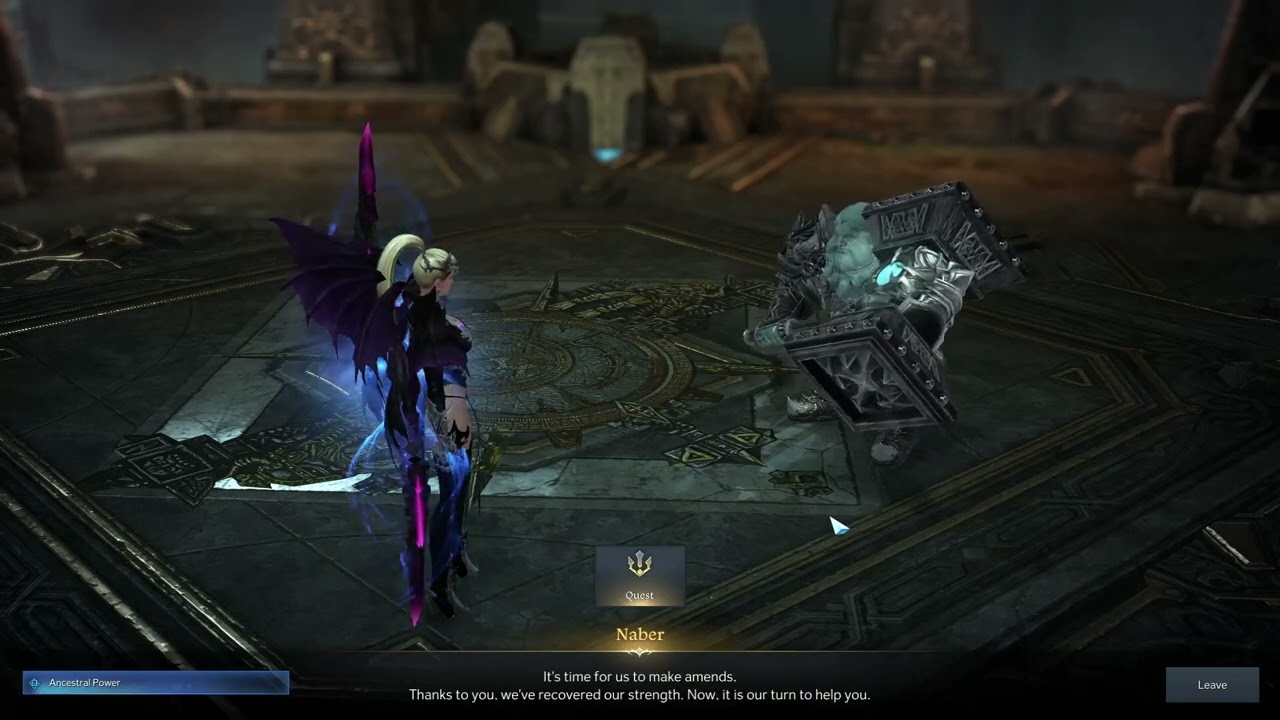 With The Ancestors - Umar Sculpture - Lost Ark