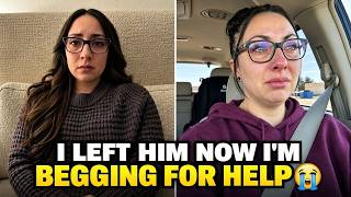 She Thought Leaving Him Meant He'd Still Pay…Now She's CRYING in Her Car 😭
