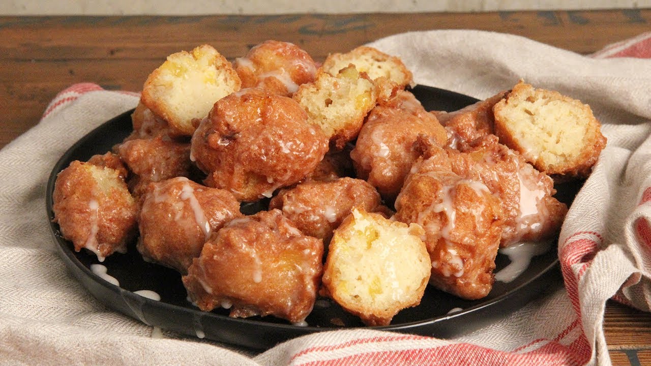Peach Fritters with Whisky Glaze | Ep. 1275 | Laura in the Kitchen