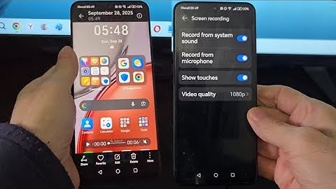 How to screen record on Honor X9D | Honor X9D cscreen record settings