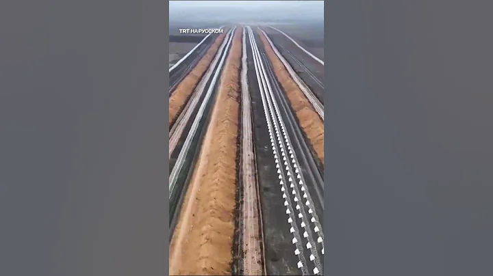 Аэросъемка показала протяженную линию обороны Украины в Запорожской области