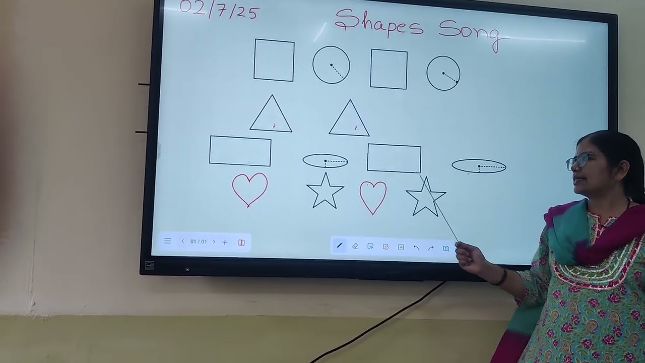 Shapes Song 🟨🔵🟩🟣🔻♥️⭐