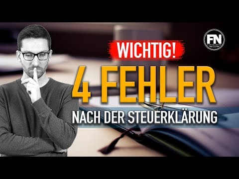 4 Fehler NACH