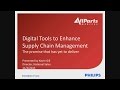 Digital tools to enhance supply chain management