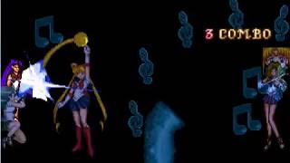 Mugen  Hyper Sailor Neptune 3d Sailor Pluto M Vs Sailor Neptune Msuper Sailor Moon