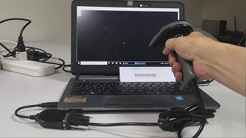 ATAC US232P USB to RS232 with 5V power tested with serial RS232 barcode scanner on Windows