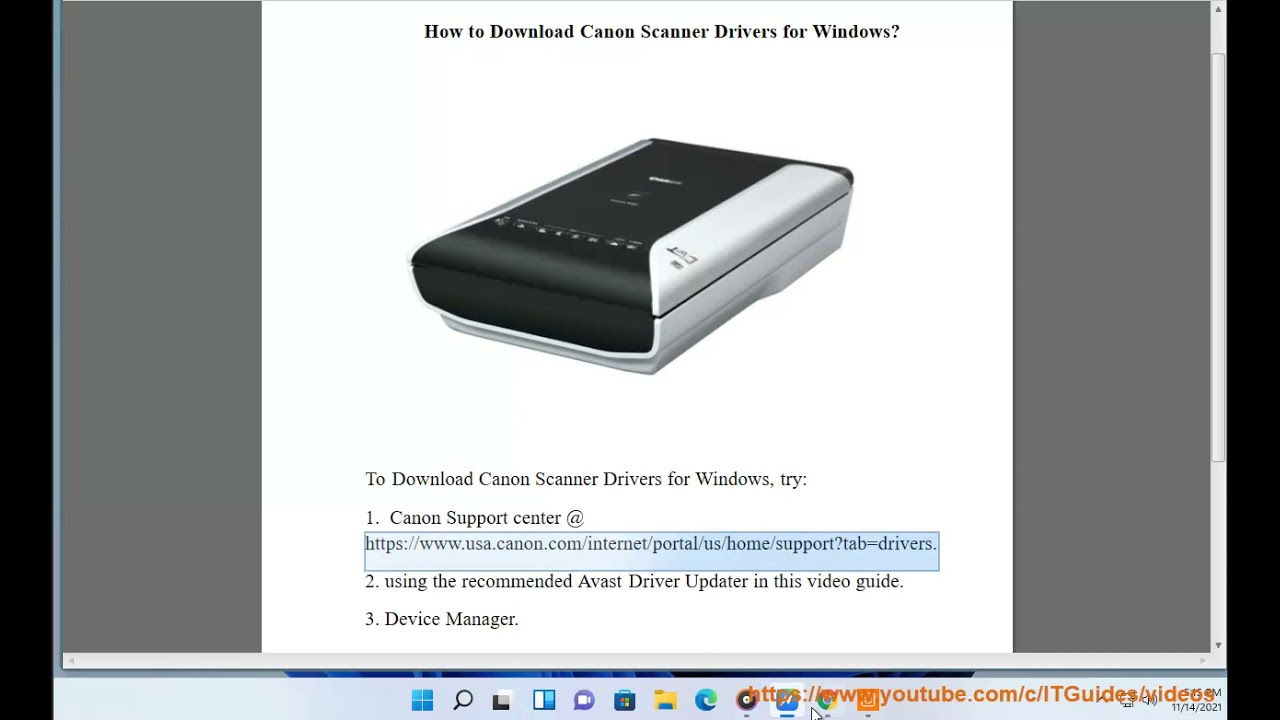 Download Scanner Drivers for Windows 11/10/8/7 - YouTube