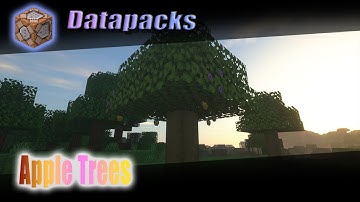 Minecraft Datapacks 1.18: Apple Trees