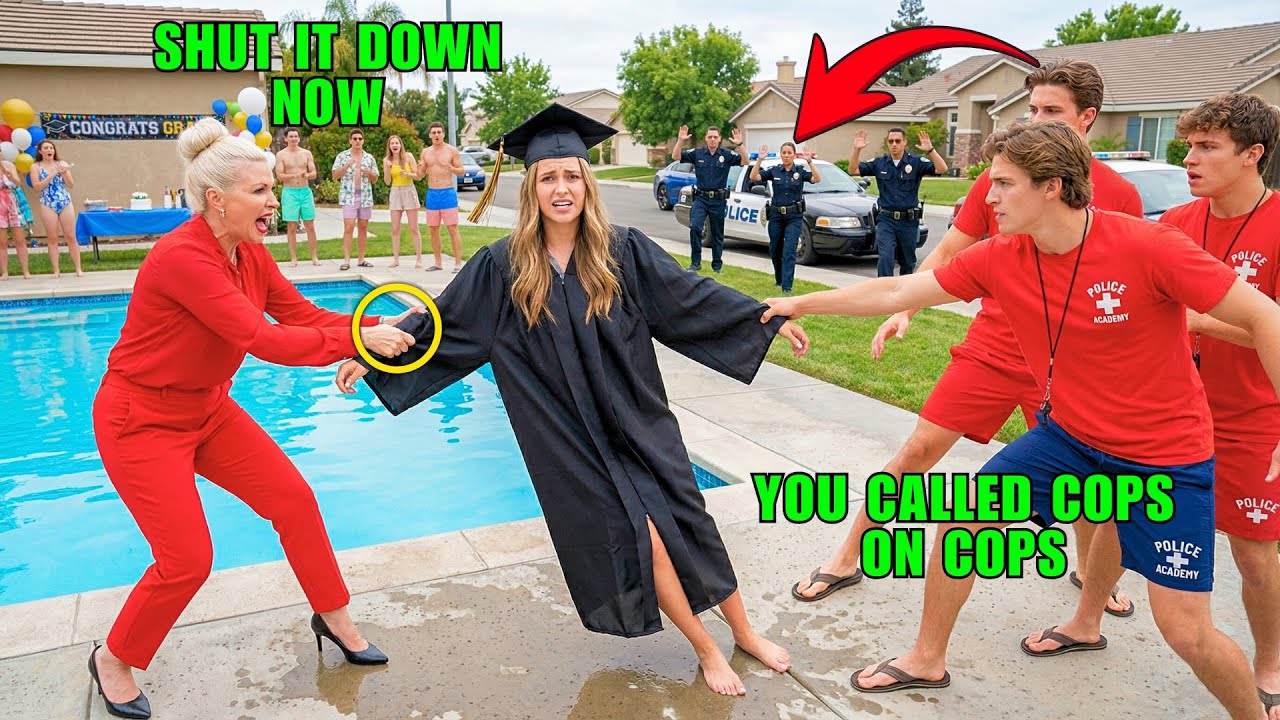 HOA Karen Called 911 on My Daughter's Graduation Pool Party — All the Lifeguards Were Off-Duty