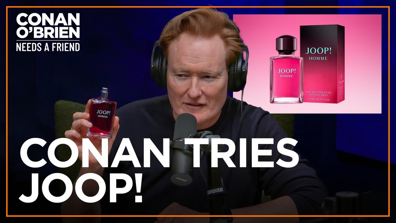 Conan Tries Tracy Morgan’s Favorite Cologne | Conan O'Brien Needs A Friend