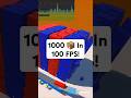 1000 BOXES PHSYICS in 100 fps!