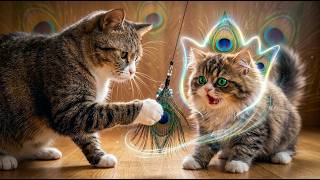 🐱🍃 Cute Kittens Playing Happily with Their Mother | Relaxing Cat Video 4K | Soft Meows & Nature screenshot 5