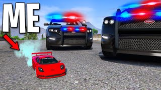 Trolling Cops with 1000HP RC Lambo on GTA 5 RP