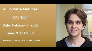 Julio Parra Martinez: (CALTECH): Causality constraints on corrections to Einstein gravity (Zoom)