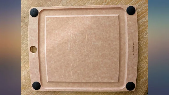 Epicurean All-In-One Cutting Board with Non-Slip Feet and Juice Groove, 11.5" x 9", review