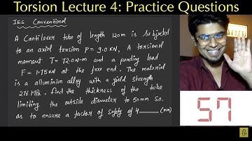 SOM Lec-70 | Torsion L-4 | Illustrative Examples | by Harshvardhan Singh | GATE/ESE/PSUs