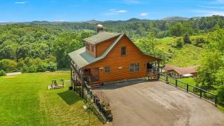 NC Mountain Cabin for Sale | 139 Thunder Road, Piney Creek | Long-Range Views