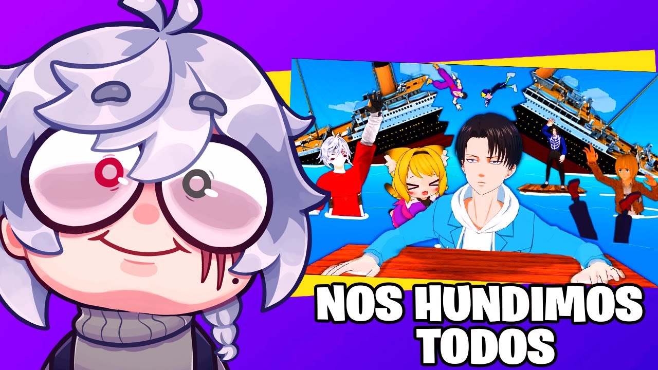 TIROLOCO REACCIONA A SOBREVIVIENDO al TITANIC en REALIDAD VIRTUAL | VRCHAT