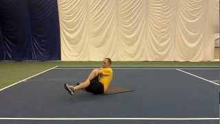 Bicycle Suitcase Sit-Up | The Quest: Ultimate Fitness Challenge