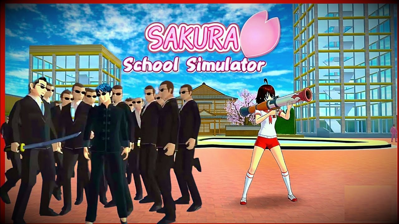 Yakuza Battle: Himawari VS Momogumi || SAKURA School Simulator #viral#gaming
