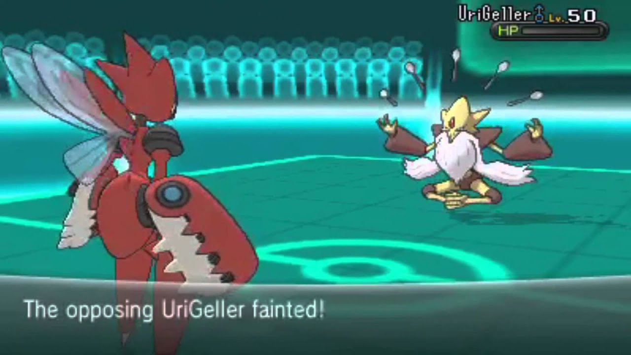 [Pokemon X and Y WiFi Battle] #11 vs SaiaSandstorm - Mega Alakazam and Mega Scizor!