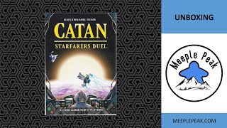 Explore the vastness of space. Unboxing CATAN Starfarers Duel.