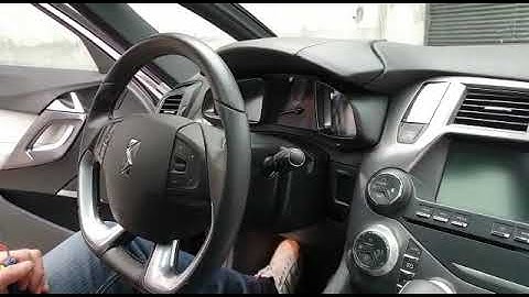 How to remove instrument cluster on Ds5