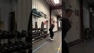 Eccentric DB RDL Drop to Vertical Jump
