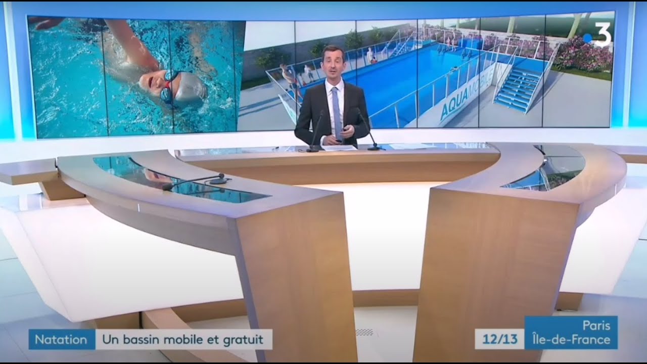 AquaMobile de Bezons sur France 3